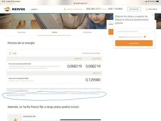 [Nergiza.com] Tarifas refugio hasta que se calme el PVPC
