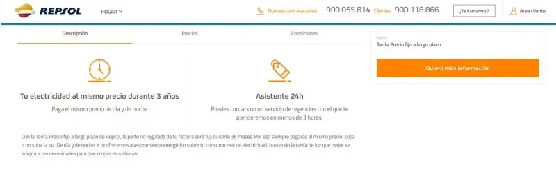 [Nergiza.com] Duda tarifa repsol tarifa fija largo plazo