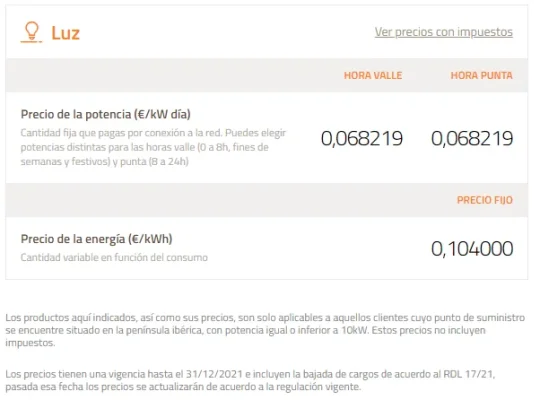 [Nergiza.com] Tarifas refugio hasta que se calme el PVPC