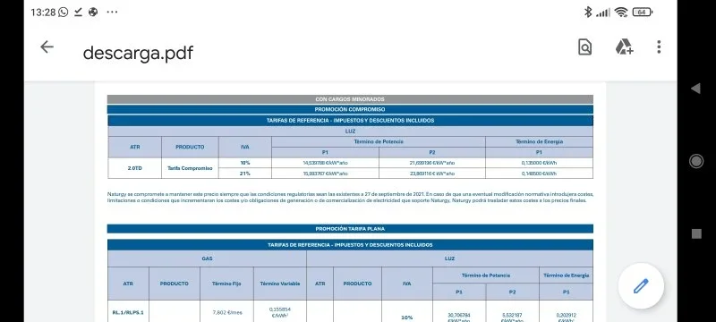 [Nergiza.com] Tarifas refugio hasta que se calme el PVPC