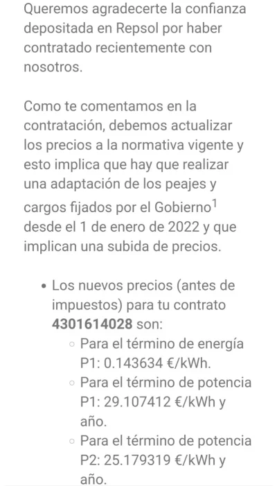 [Nergiza.com] Tarifas refugio hasta que se calme el PVPC