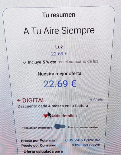 [Nergiza.com] Tarifas refugio hasta que se calme el PVPC