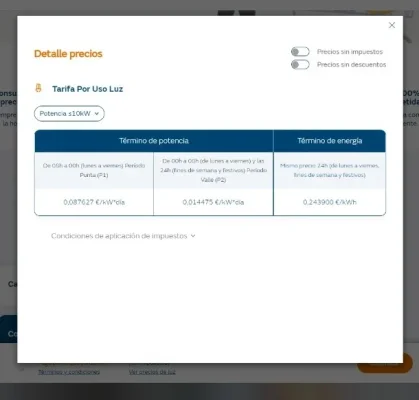 [Nergiza.com] Tarifas refugio hasta que se calme el PVPC