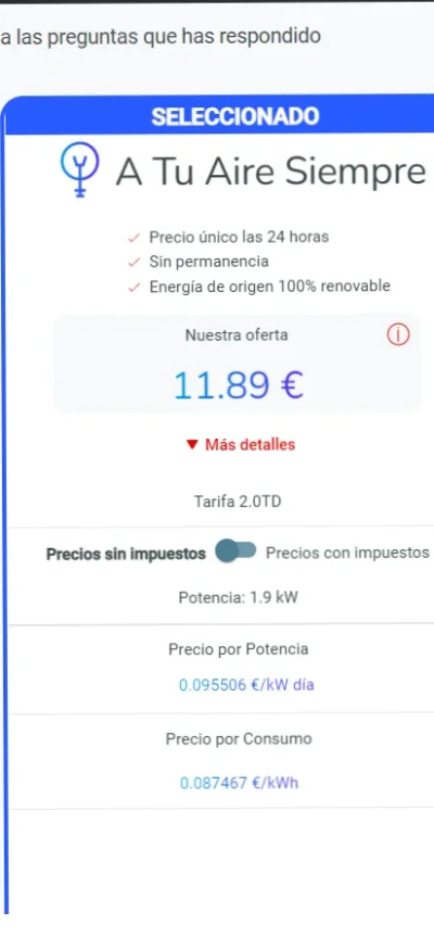[Nergiza.com] TotalEnergies iguala o mejora las tarifas de los que tengan tarifas vigentes con Repsol antiguas.