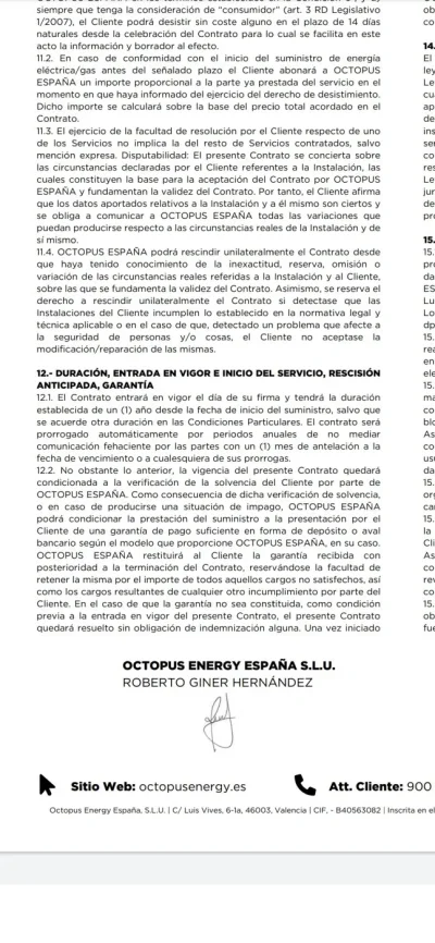 [Nergiza.com] Tarifas Octopus Relax y Octopus 3 "incluyen el tope de gas"