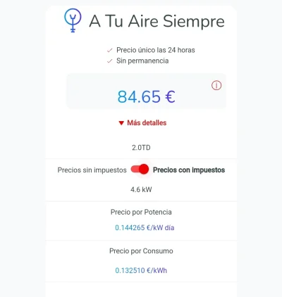 [Nergiza.com] Tarifas refugio hasta que se calme el PVPC