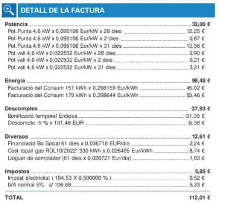 Ayuda factura de la luz | Nergiza - El foro de la energía