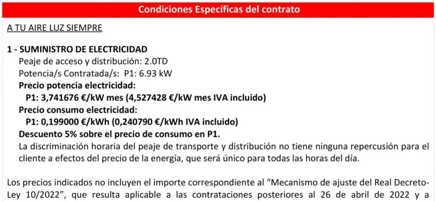 [Nergiza.com] TotalEnergies iguala o mejora las tarifas de los que tengan tarifas vigentes con Repsol antiguas.