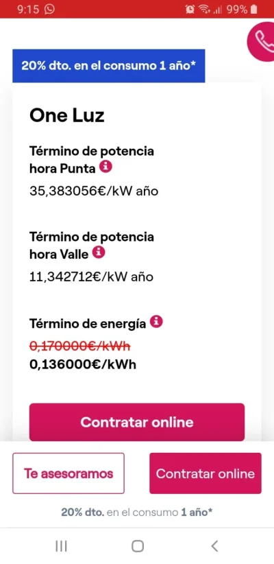 [Nergiza.com] LuzFija.es - Tarifas eléctricas mercado libre recomendadas + PVPC + Indexadas