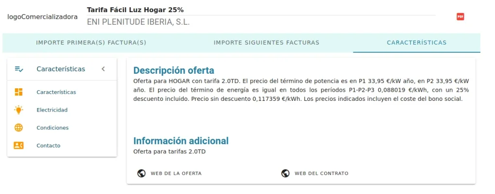 [Nergiza.com] LuzFija.es - Tarifas eléctricas mercado libre recomendadas + PVPC + Indexadas