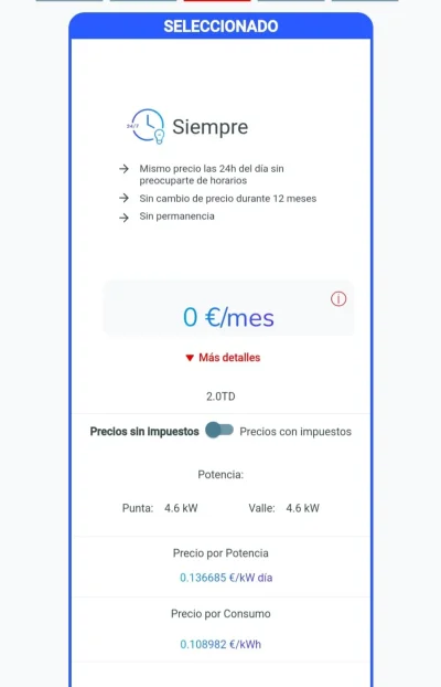 [Nergiza.com] LuzFija.es - Tarifas eléctricas mercado libre recomendadas + PVPC + Indexadas