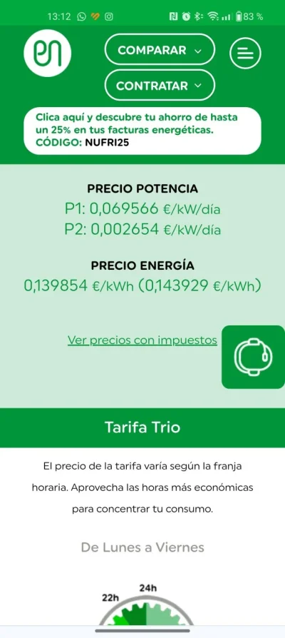 [Nergiza.com] LuzFija.es - Tarifas eléctricas mercado libre recomendadas + PVPC + Indexadas