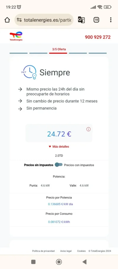 [Nergiza.com] LuzFija.es - Tarifas eléctricas mercado libre recomendadas + PVPC + Indexadas