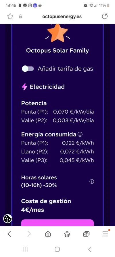 [Nergiza.com] LuzFija.es - Tarifas eléctricas mercado libre recomendadas + PVPC + Indexadas