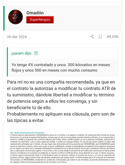 [Nergiza.com] Tarifas y Comercializadoras recomendadas, ( antes Tarifas electricas mercado...)