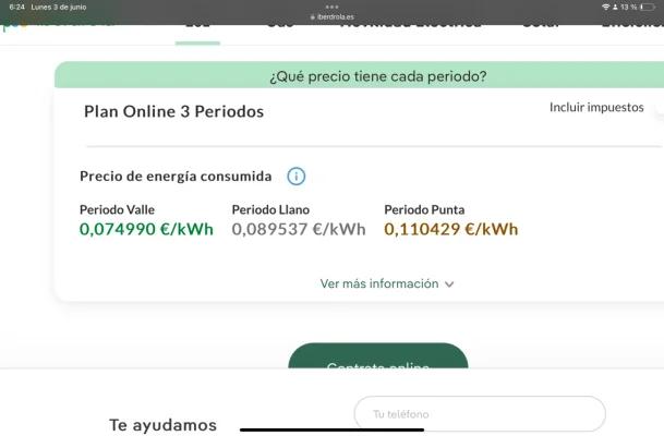[Nergiza.com] tarifa coche eléctrico teniendo fotovoltaica
