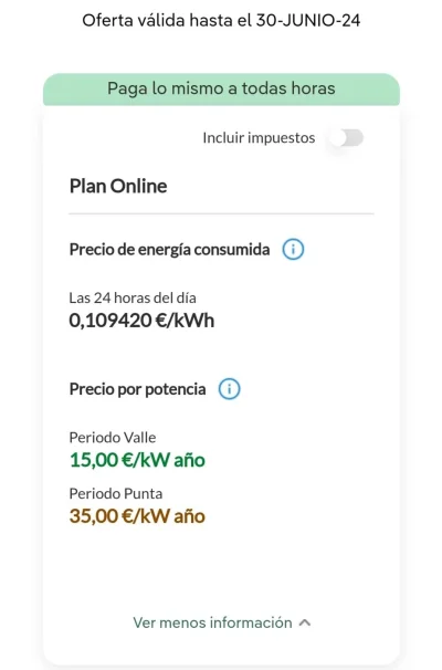 [Nergiza.com] LuzFija.es - Tarifas eléctricas mercado libre recomendadas + PVPC + Indexadas