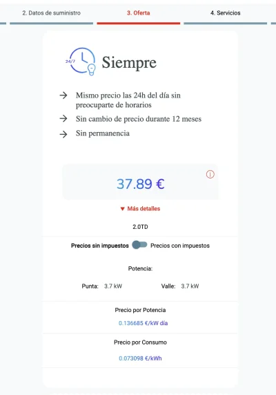 [Nergiza.com] LuzFija.es - Tarifas eléctricas mercado libre recomendadas + PVPC + Indexadas
