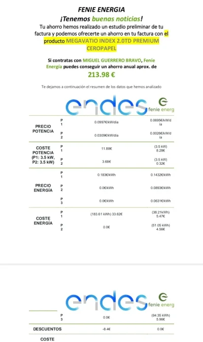 [Nergiza.com] LuzFija.es - Tarifas eléctricas mercado libre recomendadas + PVPC + Indexadas