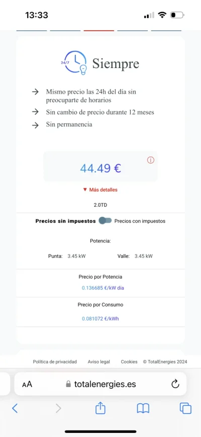 [Nergiza.com] LuzFija.es - Tarifas eléctricas mercado libre recomendadas + PVPC + Indexadas