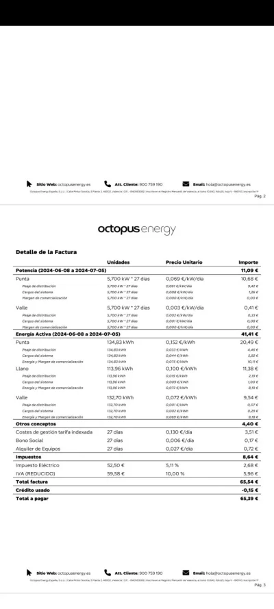 [Nergiza.com] Octopus Flexi vs Octopus Solar Family vs PVPC precios diarios actualizado por Mr.Whips