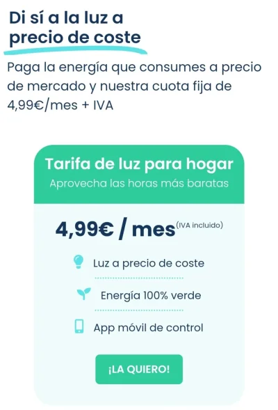 [Nergiza.com] Tarifas Interesantes para Fotovoltaica FV con Batería Virtual BV
