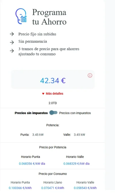 [Nergiza.com] TotalEnergies iguala o mejora las tarifas de los que tengan tarifas vigentes con Repsol antiguas.
