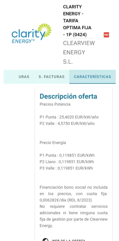 [Nergiza.com] LuzFija.es - Tarifas eléctricas mercado libre recomendadas + PVPC + Indexadas