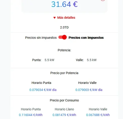 [Nergiza.com] LuzFija.es - Tarifas eléctricas mercado libre recomendadas + PVPC + Indexadas