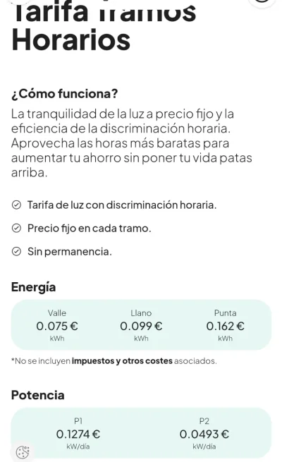 [Nergiza.com] LuzFija.es - Tarifas eléctricas mercado libre recomendadas + PVPC + Indexadas