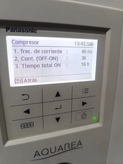 [Nergiza.com] Panasonic no llega a temperatura de impulsion y realiza muchos desescarches