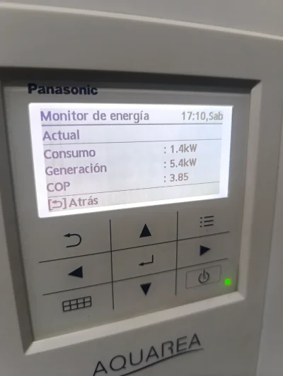 [Nergiza.com] Panasonic no llega a temperatura de impulsion y realiza muchos desescarches