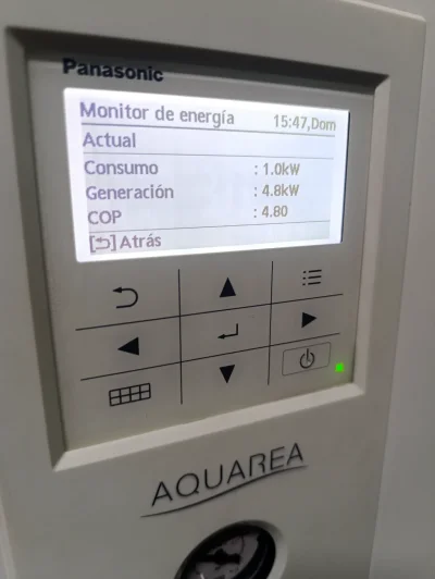[Nergiza.com] Panasonic no llega a temperatura de impulsion y realiza muchos desescarches
