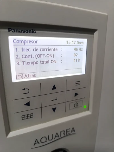 [Nergiza.com] Panasonic no llega a temperatura de impulsion y realiza muchos desescarches