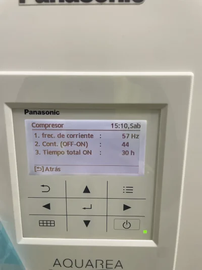 [Nergiza.com] Panasonic 9Kw no llega a temperatura de 38º