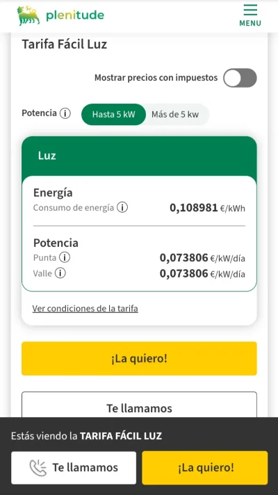 [Nergiza.com] LuzFija.es - Tarifas eléctricas mercado libre recomendadas + PVPC + Indexadas