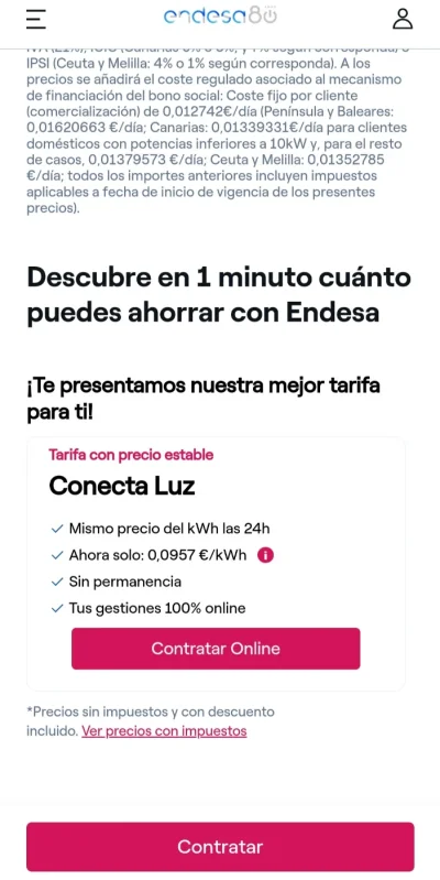 [Nergiza.com] LuzFija.es - Tarifas eléctricas mercado libre recomendadas + PVPC + Indexadas