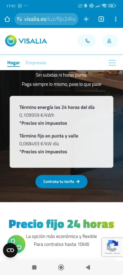[Nergiza.com] LuzFija.es - Tarifas eléctricas mercado libre recomendadas + PVPC + Indexadas