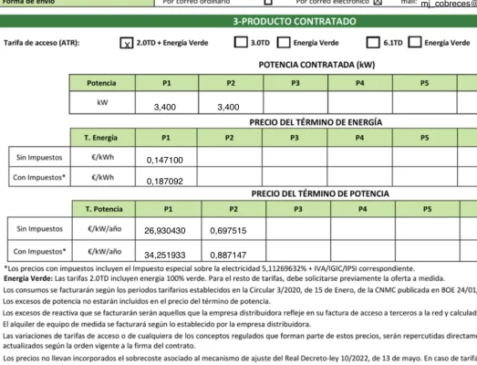 [Nergiza.com] LuzFija.es - Tarifas eléctricas mercado libre recomendadas + PVPC + Indexadas