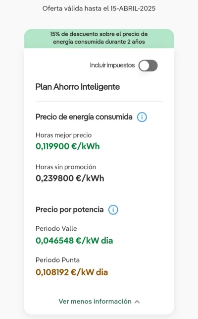 [Nergiza.com] LuzFija.es - Tarifas eléctricas mercado libre recomendadas + PVPC + Indexadas
