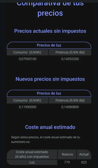 [Nergiza.com] LuzFija.es - Tarifas eléctricas mercado libre recomendadas + PVPC + Indexadas