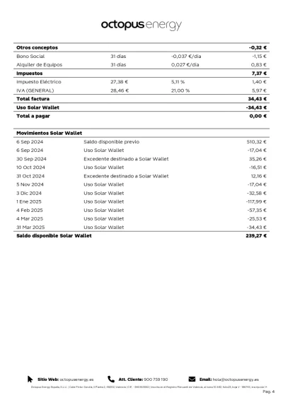 [Nergiza.com] Octopus Flexi vs Octopus Solar Family vs PVPC precios diarios actualizado por Mr.Whips