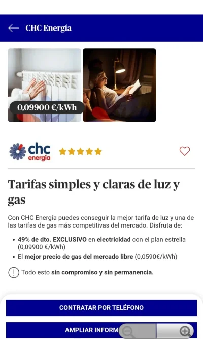 [Nergiza.com] LuzFija.es - Tarifas eléctricas mercado libre recomendadas + PVPC + Indexadas