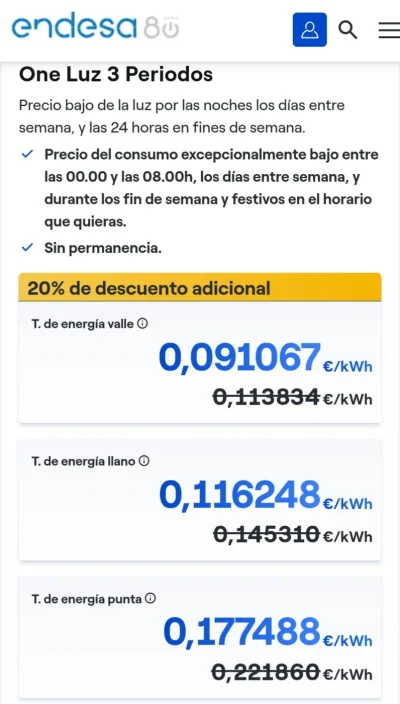 [Nergiza.com] LuzFija.es - Tarifas eléctricas mercado libre recomendadas + PVPC + Indexadas