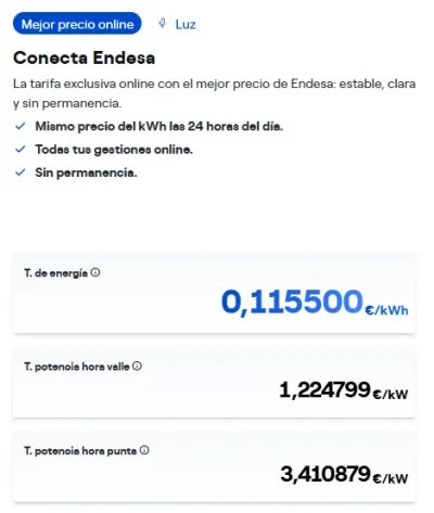 [Nergiza.com] LuzFija.es - Tarifas eléctricas mercado libre recomendadas + PVPC + Indexadas