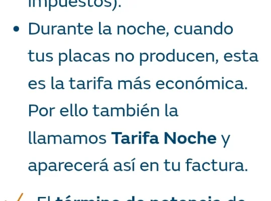 [Nergiza.com] Tarifas Interesantes para Fotovoltaica FV con Batería Virtual BV