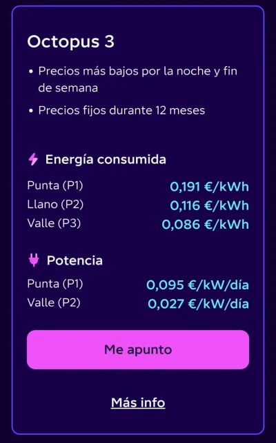 [Nergiza.com] LuzFija.es - Tarifas eléctricas mercado libre recomendadas + PVPC + Indexadas