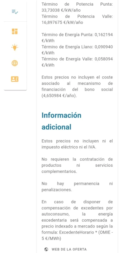 [Nergiza.com] LuzFija.es - Tarifas eléctricas mercado libre recomendadas + PVPC + Indexadas