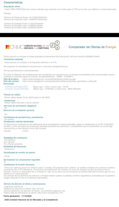 [Nergiza.com] LuzFija.es - Tarifas eléctricas mercado libre recomendadas + PVPC + Indexadas