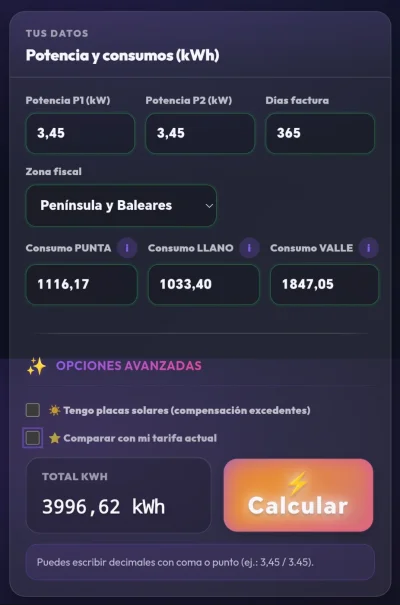 [Nergiza.com] LuzFija.es - Tarifas eléctricas mercado libre recomendadas + PVPC + Indexadas